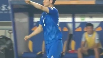 他来了！前国脚吉翔替补登场迎苏超首秀，目前南京0-1落后